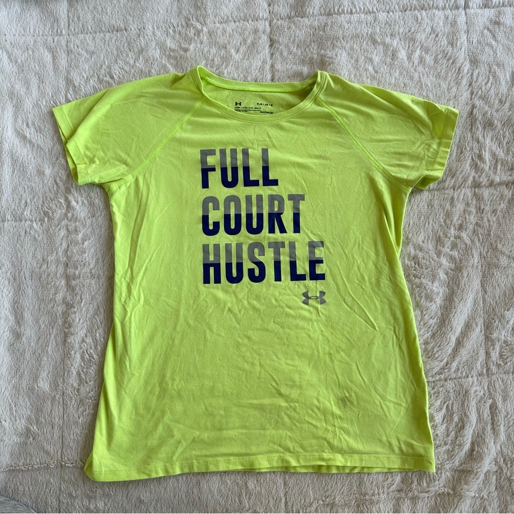 Girls Large, Under Armour Basketball T-shirt